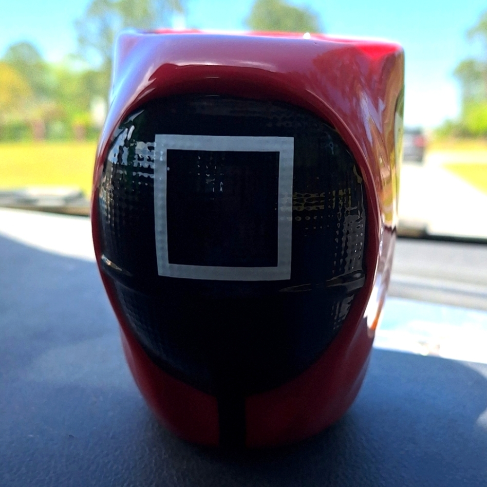 New Squid Games Coffee Mug~Square~Mask~Netflix~Tea Cup~CORE Home~New York City